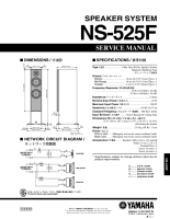 Yamaha NS-525-F-Service-Manual 